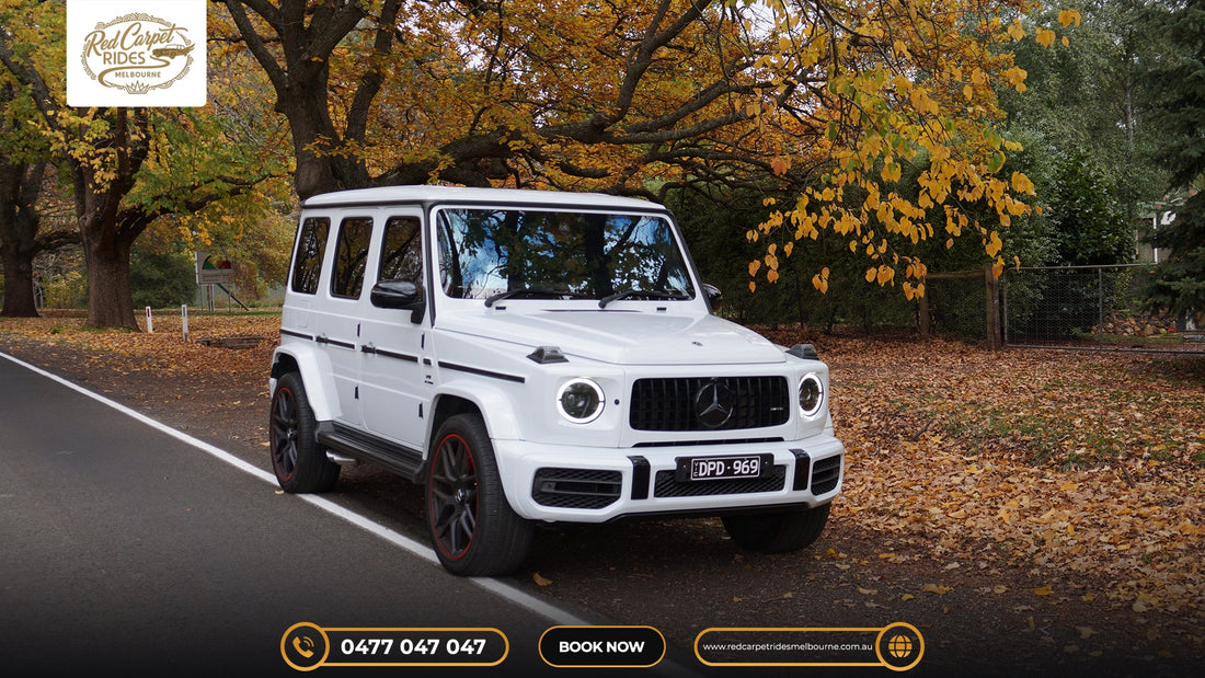 Executive Journalist Transfer from Dandenong to Mount Martha in a Mercedes-Benz G-Wagon